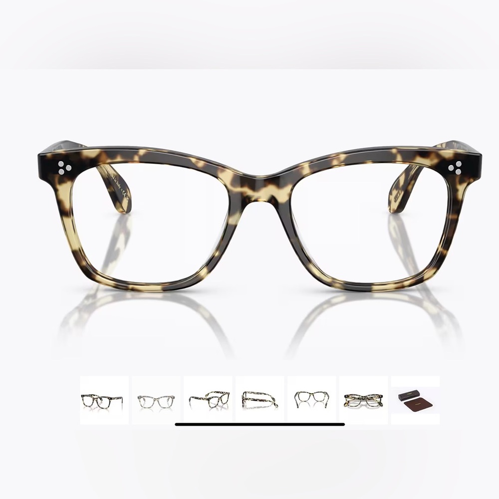 Oliver Peoples Tortoise Shell Eyeglasses